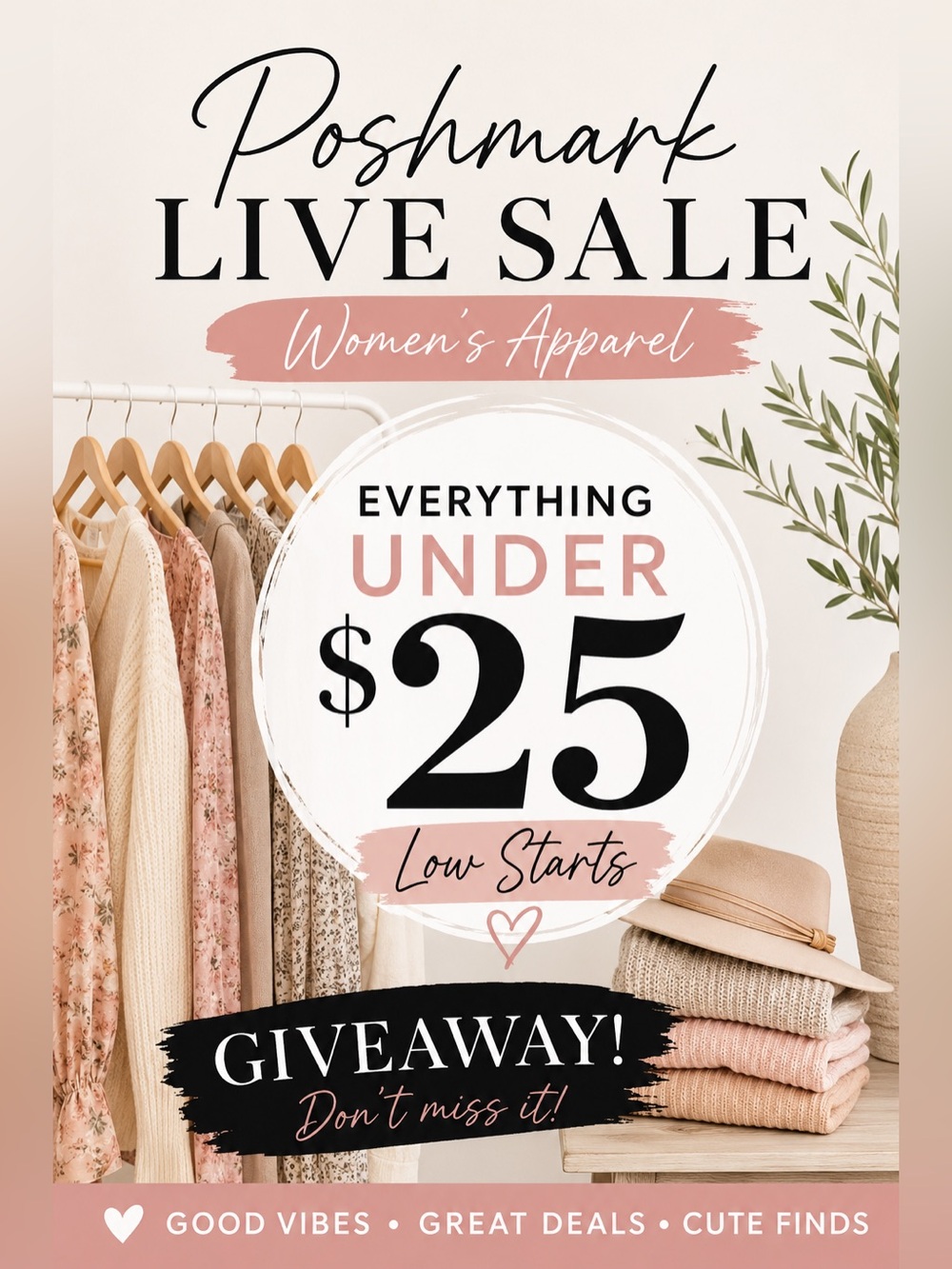 Everything Under $25 Women's Apparel - Join Me Live - Bundle & Save